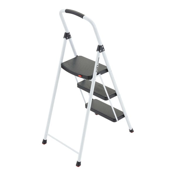 Lift Ladders 3-Step Steel Folding Project Step Stool LLS-3-COM
