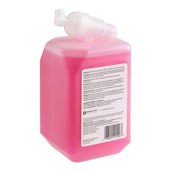 Scott® 91556 33.8 oz. Pink Floral Scent Gentle Lotion Hand Soap - 6/Case