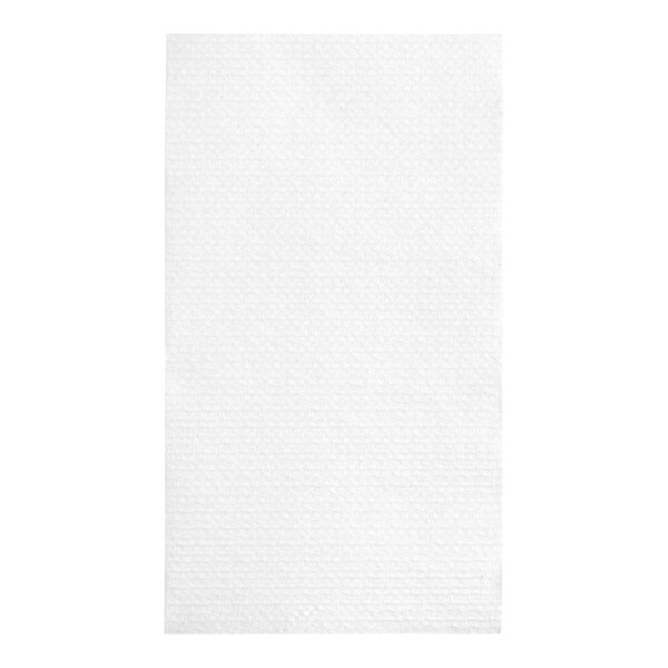 A white, rectangular, lightweight all-purpose wiper.