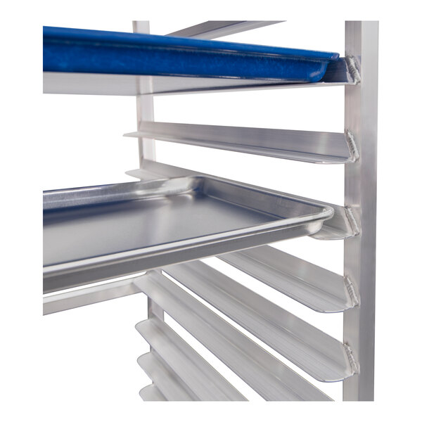 New Age Industrial Standard Series 20-Pan End-Load Full-Size Mobile Aluminum Sheet Pan Rack 7331