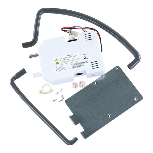 A True Ice 888760 TrueZone Growth Inhibitor Ice Machine Ozone Disinfecting System kit for 400-600 lb. machines, including the main unit, mounting hardware, and accessories.