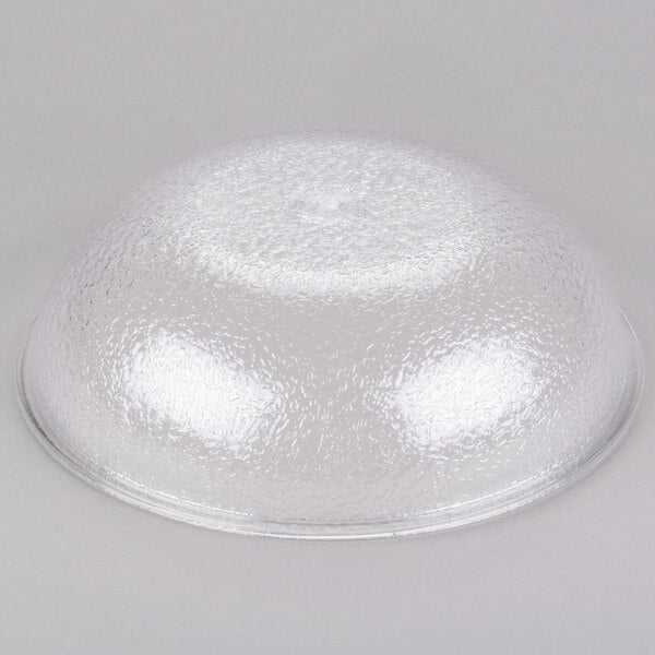 Cambro Camwear® 3.2 Qt. Translucent Pebbled Polycarbonate Serving / Salad Bowl - 12/Case