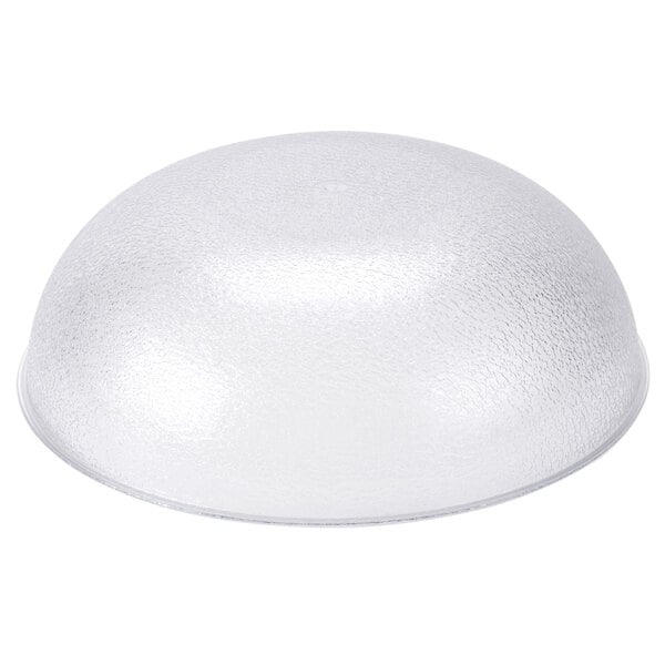 Cambro Camwear® 20.2 Qt. Translucent Pebbled Polycarbonate Serving / Salad Bowl - 4/Case