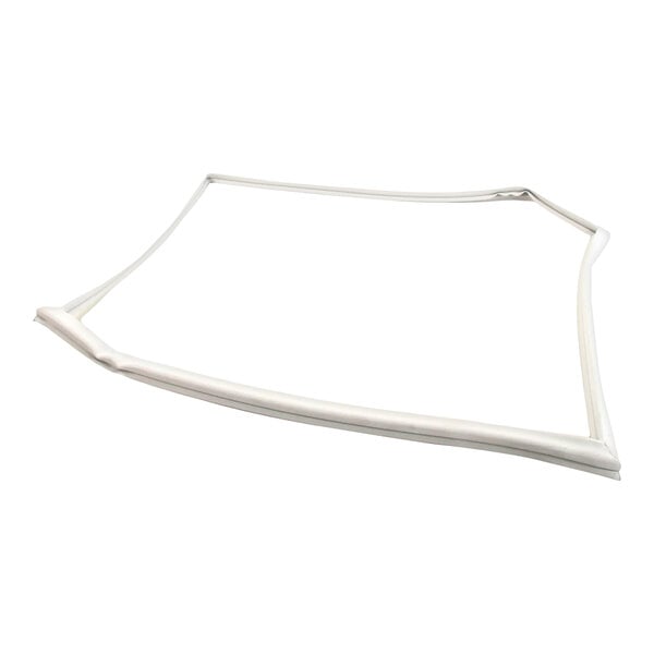 A white rubber door gasket kit for a Silver King SK10Maj refrigerator or freezer.