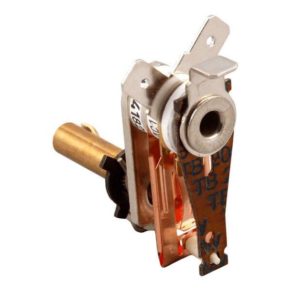 A metal thermostat replacement kit component for Server Products equipment.