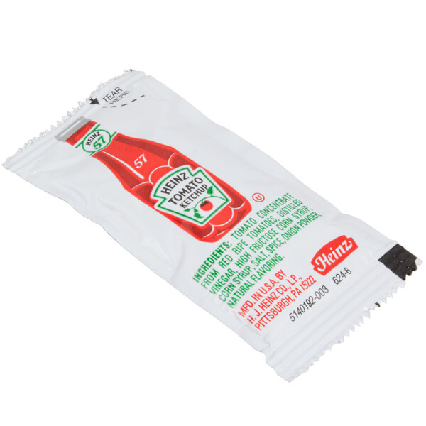 Heinz Ketchup 9 Gram Portion Packets 1000/Case