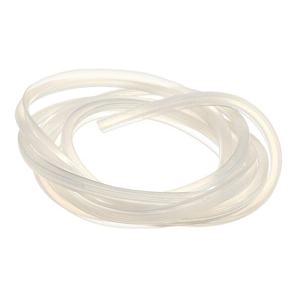 A coiled, translucent lid gasket measuring 71 inches in length.