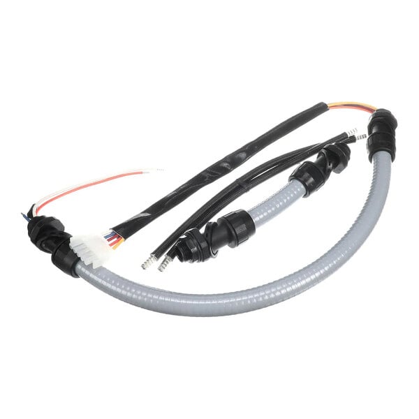 A wiring kit with connectors and protective tubing for Ultrafryer Systems, model 142-000020-001.