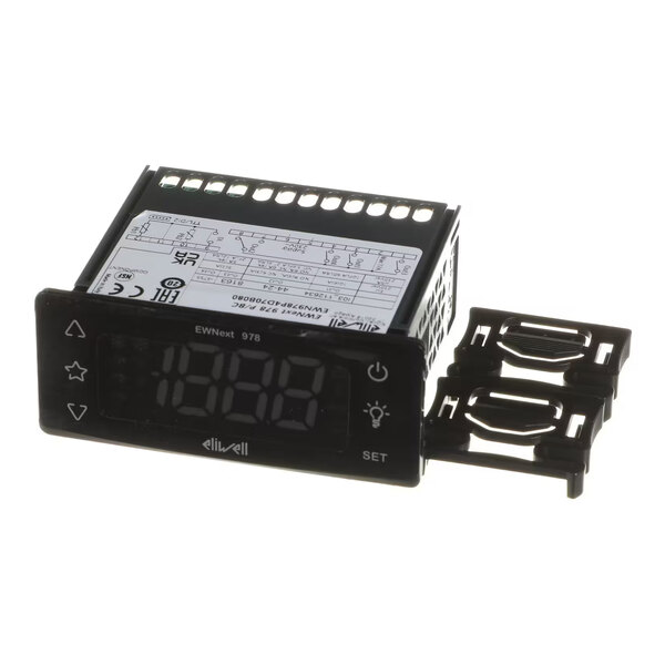 An electronic temperature controller with a digital display and control buttons, labeled as the EWNext 978 Smart by Fagor Commercial.