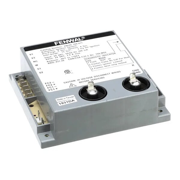 An Ultrafryer Systems model 18A384 spark ignition control module for infrared fryers.
