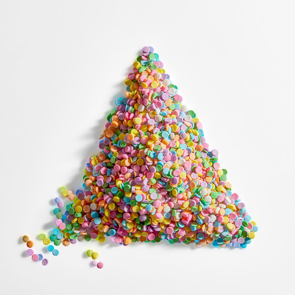 Adourne Expressions Mini Pastel Confetti Sequin Sprinkles 7 lb.