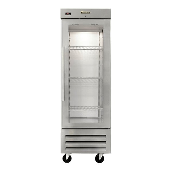 Traulsen CLBM-23R-HG-R 27" C Series Half-Height Glass Door Reach-In Refrigerator