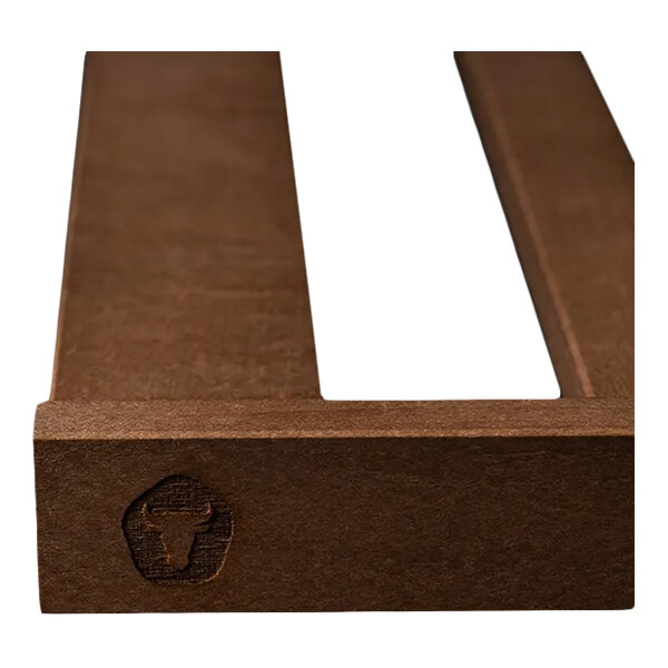 A stained beechwood shelf set designed for DRY AGER UX 1500 and UX 1550 units.