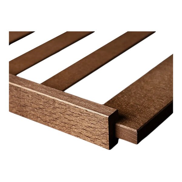 A stained beechwood shelf set designed for DRY AGER UX 1500 and UX 1550 units.