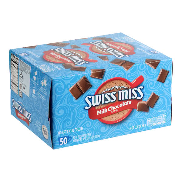Swiss Miss Hot Cocoa Mix Packet - 50/Box