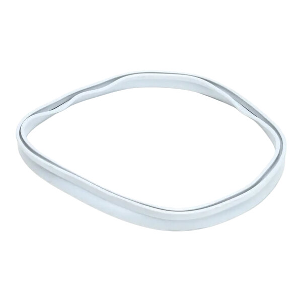 A gray silicone gasket designed for a single lid sifter drum.