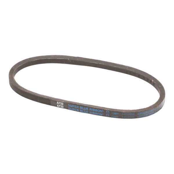 A wrapped A20 belt labeled 'Super Blue Ribbon' by Accurex.