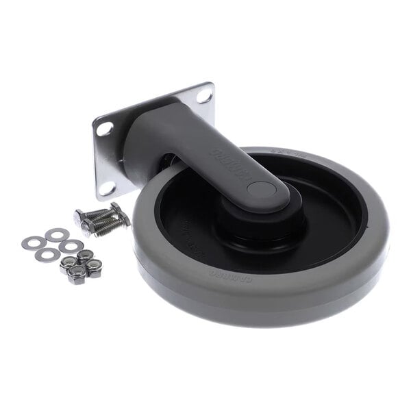A 6-inch nylon caster wheel kit with mounting hardware.