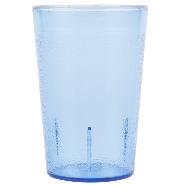 Carlisle 552654 Stackable Tumbler Case of 72 Blue Plastic 8 oz