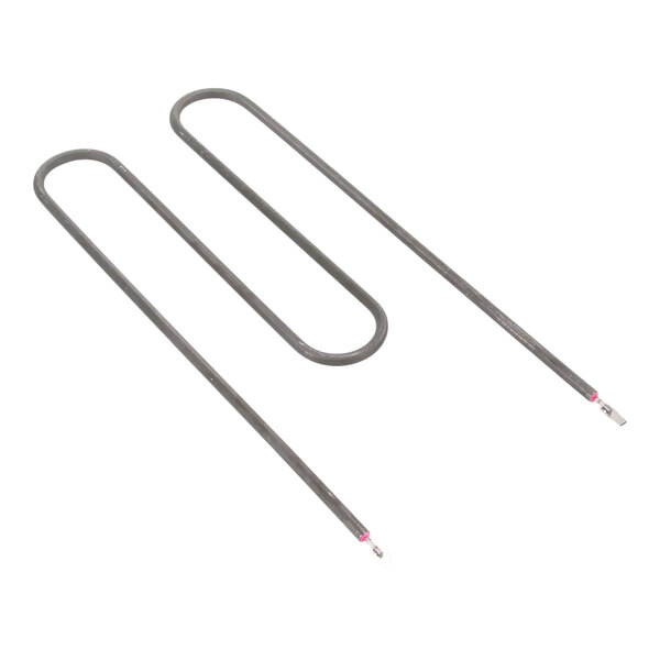 A metal heating element for commercial foodservice equipment.