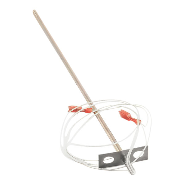 A metal temperature probe with an attached wire and connector, used for Bakers Pride ovens.