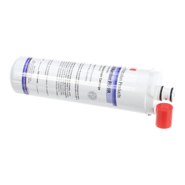 A cylindrical 3M 47-917403 enhancement replacement cartridge with a white body and a red cap.