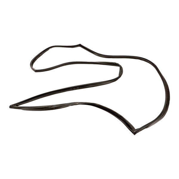 A black rubber door gasket for Arctic Air refrigerators, measuring 54.125 x 26 x 0.625 inches.