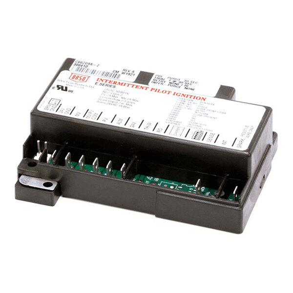 A black rectangular Accurex ignition control module for intermittent pilot systems, model C662D9A, 24V.