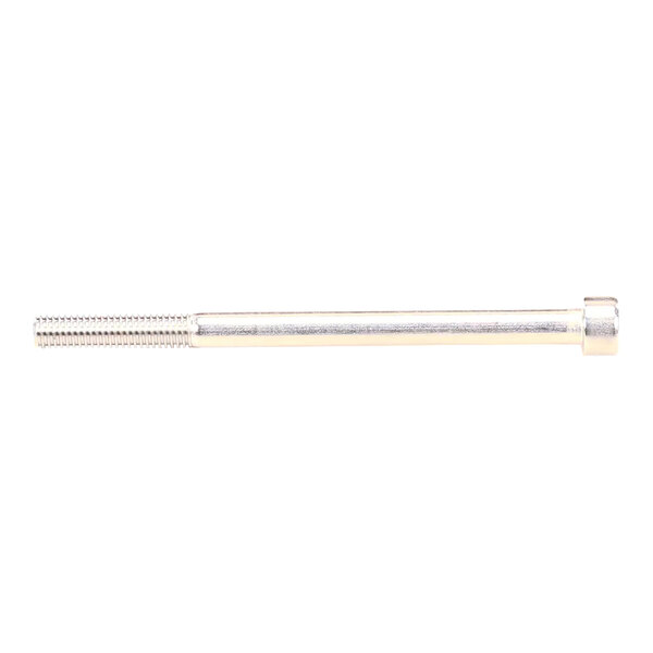 A long metal screw with a hexagonal head and partial threading, sized M-6x90.