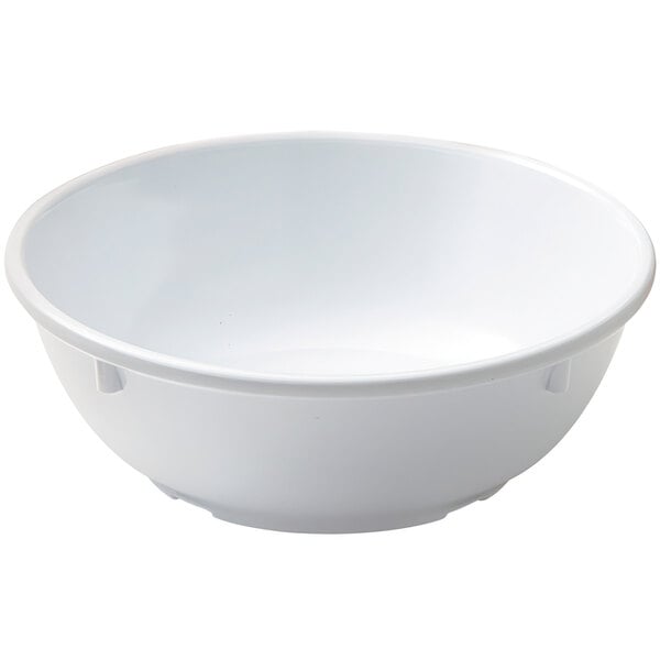 A white GET SuperMel nappie bowl.