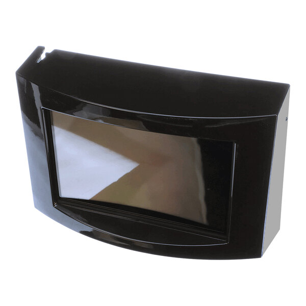 A black touch screen assembly for a Concordia Beverage Systems Ascent Touch machine.