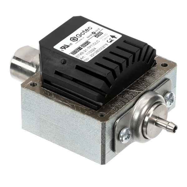 A Gotec milk pump for beverage systems, rated at 210V, 60Hz, and 40W.