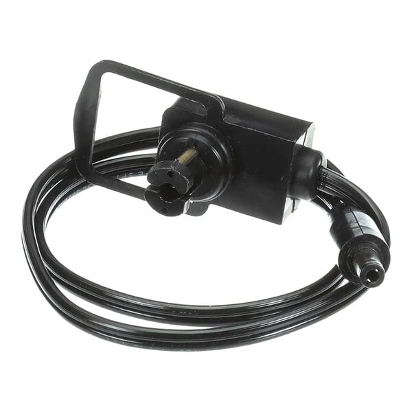 A black 18-inch LED cord with a connector and mounting bracket.