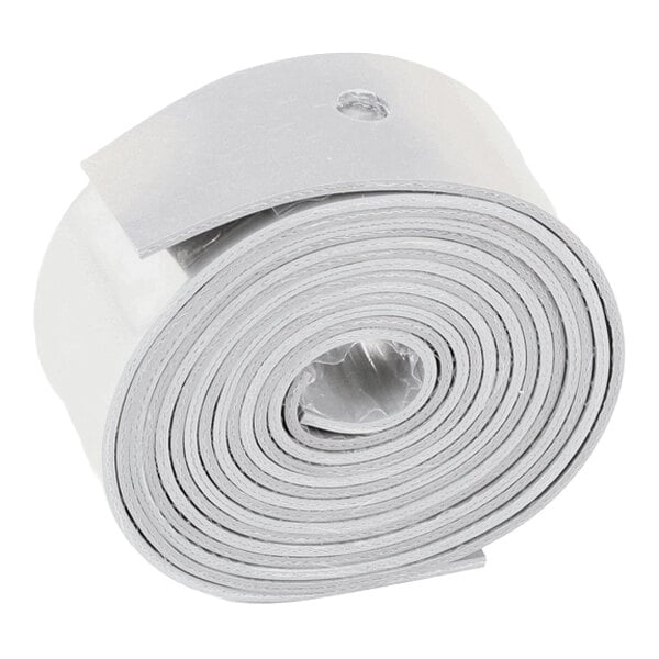 A rolled silicone Lmo-Lap strip designed for Lmo doors, used in bakery equipment.