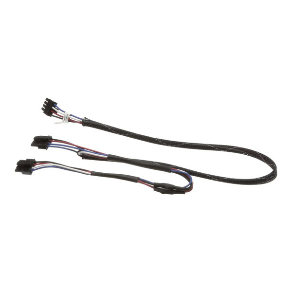 A wiring harness with connectors, designed for use with a timer bar in Duke equipment.