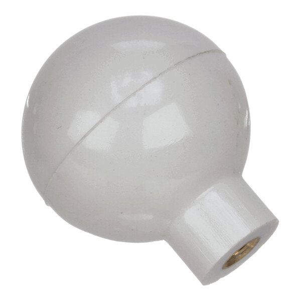 A round, straight-sided aluminum cake or deep dish pizza pan.