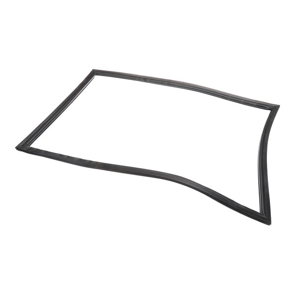 A clear plastic dispenser jar with an orange top and a handle, designed for holding and pouring liquids.