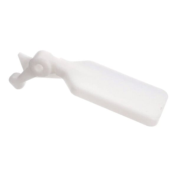 A white plastic tap lever replacement part for Grindmaster-Cecilware Karma SPM dispensers.