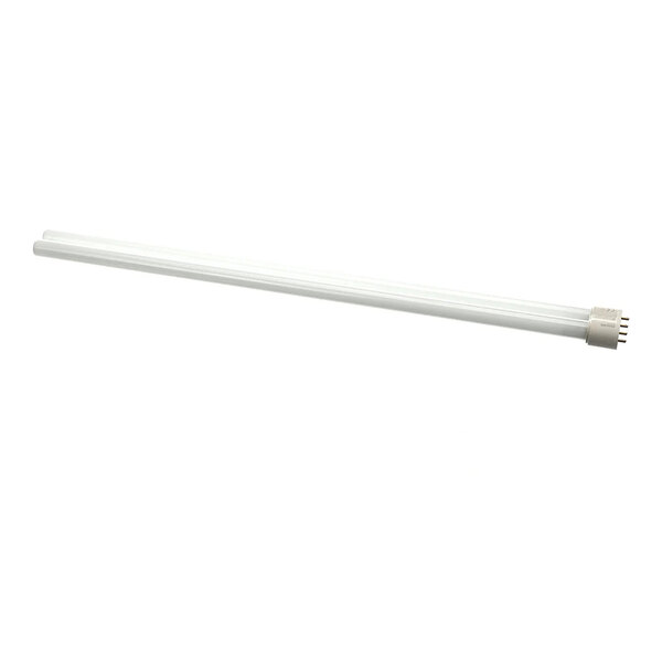 A 4-pin PLL lamp commonly used in commercial lighting fixtures.