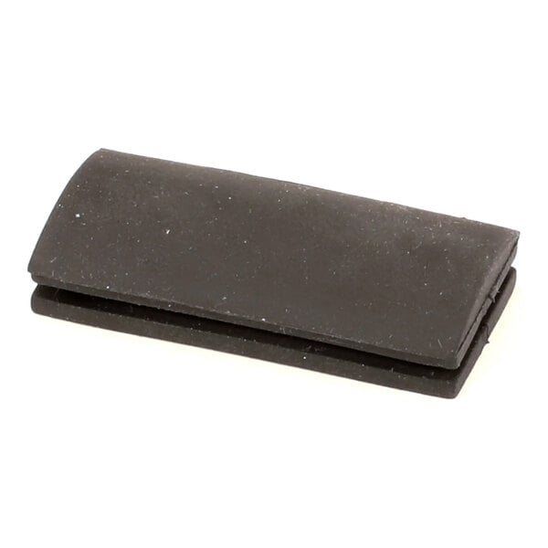 A black rubber trigger cap for a control lever, designed for Dynamic Mixers.