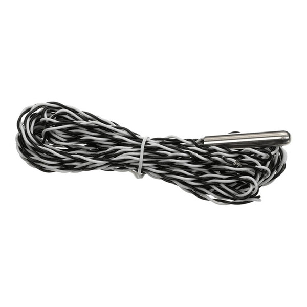 A coiled black and white wire with a metal probe at one end, identified as a Fast TS-1-25 Modularm Probe.