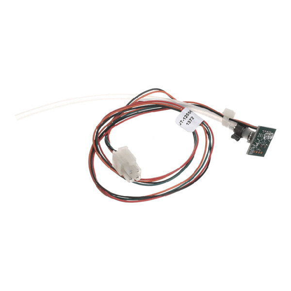 A JoeTap JT-12555 pressure transducer with attached wiring and tube.