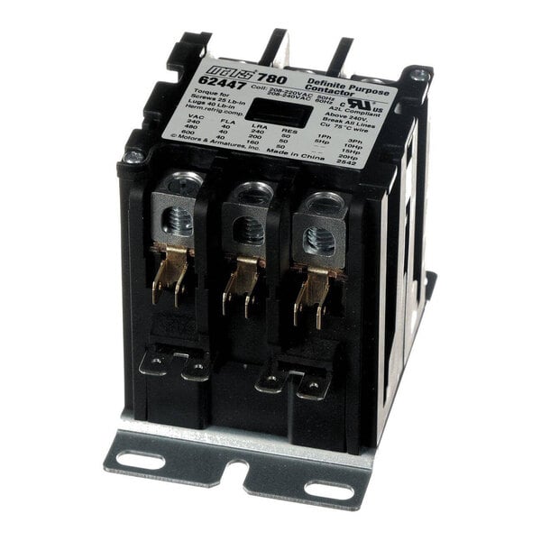 Heatcraft 62447 Heatcraft 62447 Contactor, 3 Pole, 208-220V 50Hz/208-240V 60Hz Coil, 40A