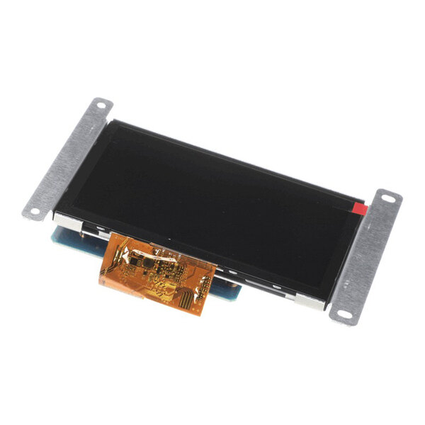 A rectangular 5-inch RGB LCD screen assembly with mounting brackets and a visible flexible circuit connector.