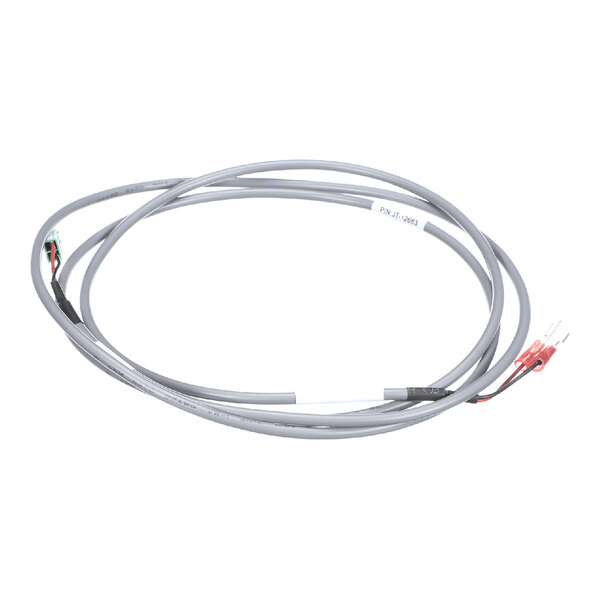 A gray power supply display module cable with connectors on both ends.