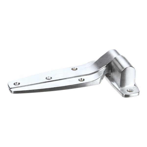 A stainless steel standard cam-fit hinge designed for flush doors.