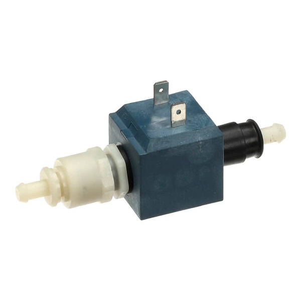 A Grindmaster-Cecilware 310-00002 pump with electrical connectors and inlet/outlet ports.