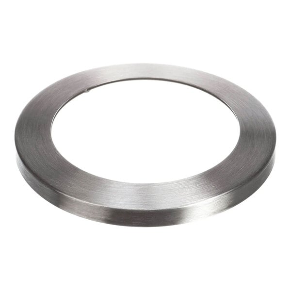 A stainless steel replacement bezel ring.