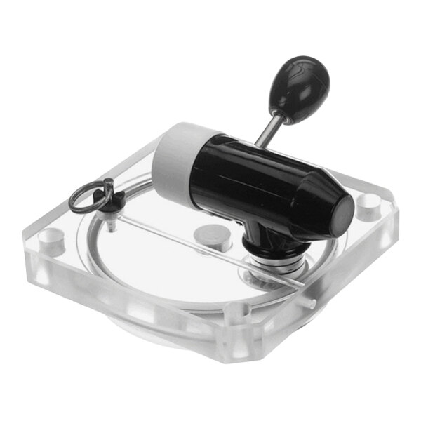 A faceplate assembly with an S handle, designed for use with SDV II systems.