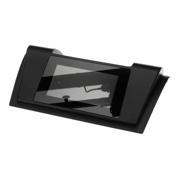 A black display bezel assembly for a Lancer FS44 dispenser.